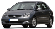 Щетки стеклоочистителя для Honda Civic 7 пок., (02.01-12.05) EU/EP хэтчбек, 3/5 дверей