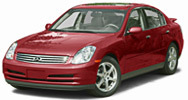 Щетки стеклоочистителя для Infiniti G 3 пок., (02-07)