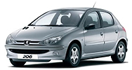 Щетки стеклоочистителя для Peugeot 206 SW (02-06) универсал