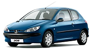 Щетки стеклоочистителя для Peugeot 206 (98-11) хэтчбек