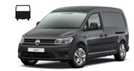 Щетки стеклоочистителя для Volkswagen Caddy 4 пок., (17-) задняя крышка