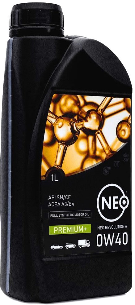 Масло моторное NEO Revolution 0W-40 Синтетическое 1 л