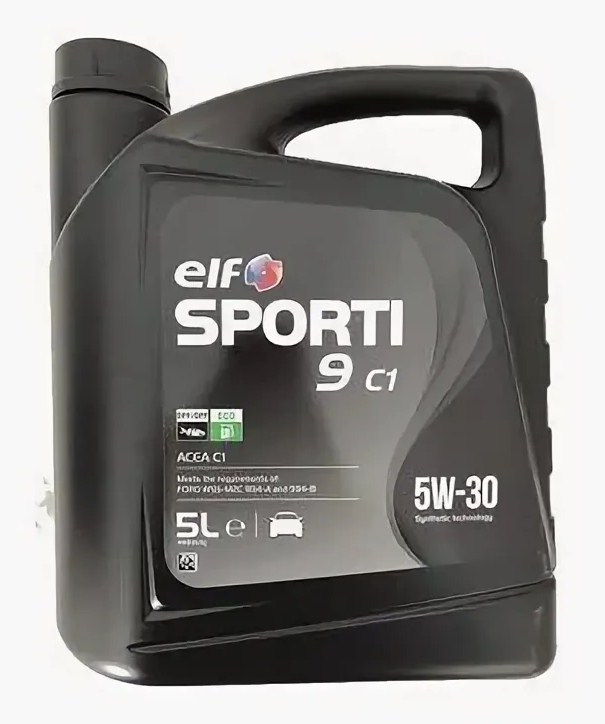 Масло моторное ELF Sporti 9 5W-40 Синтетическое 5 л