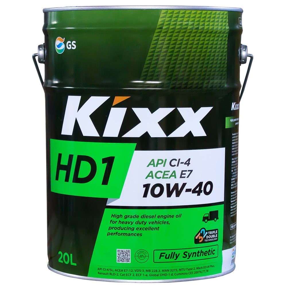 Масло моторное KIXX HD1 10W-40 Синтетическое 20 л