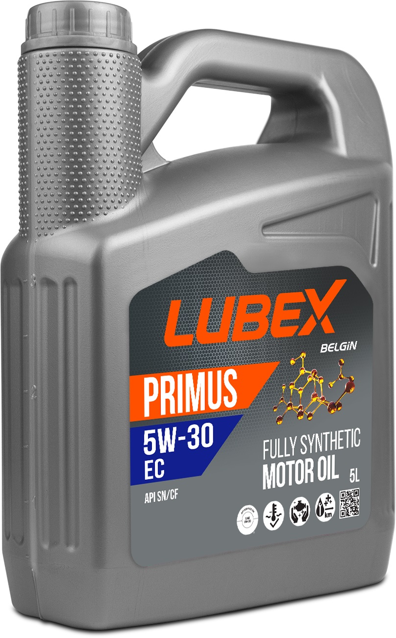 Масло моторное LUBEX Primus EC 5W-30 Синтетическое 5 л