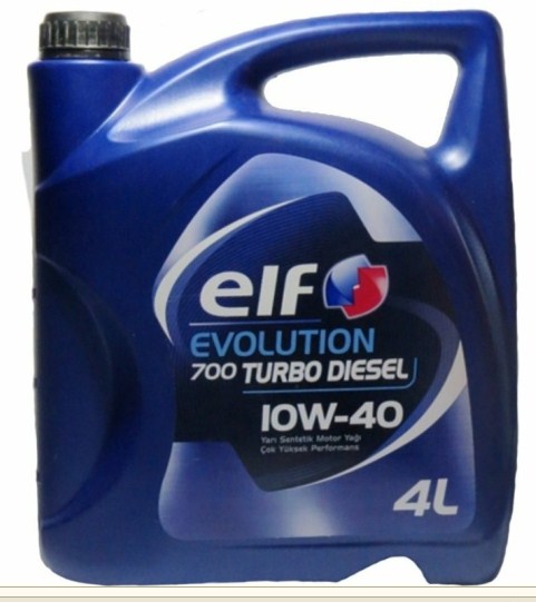 Масло моторное ELF Evolution 700 Turbo Diesel 10W-40 Полусинтети