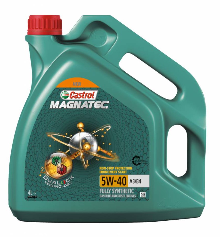 Масло моторное CASTROL Magnatec 5W-40 Синтетическое 5 л