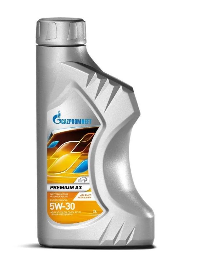 Масло моторное GAZPROMNEFT Premium A3 5W-30 Синтетическое 1 л