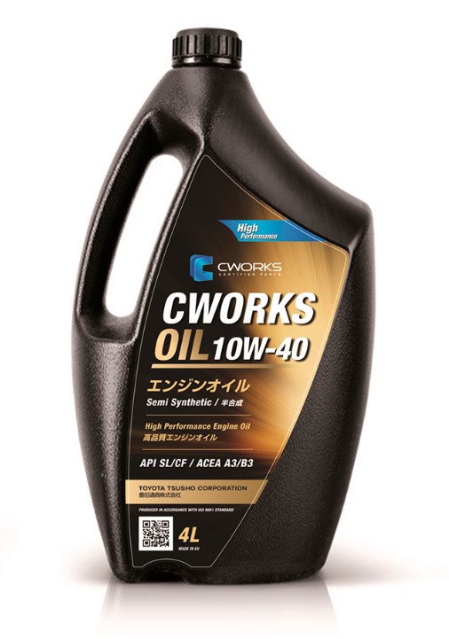 Масло моторное CWORKS  10W-40 Полусинтетическое 4 л