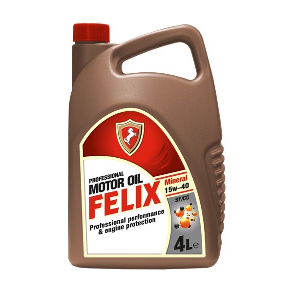 Масло моторное FELIX  15W-40 Минеральное 4 л
