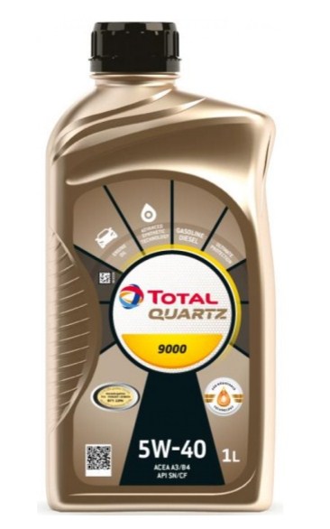 Масло моторное TOTAL Quartz 9000 5W-40 Синтетическое 1 л
