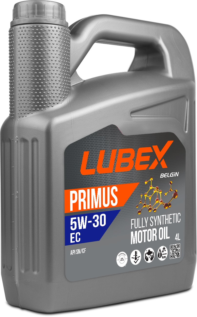Масло моторное LUBEX Primus EC 5W-30 Синтетическое 4 л