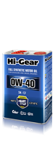 Масло моторное HI-GEAR  0W-40 Синтетическое 4 л
