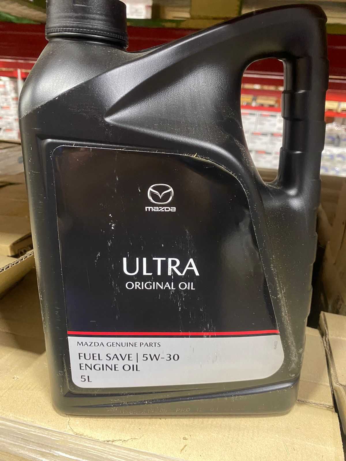 Масло моторное MAZDA Original oil Ultra 5W-30 Синтетическое 5 л