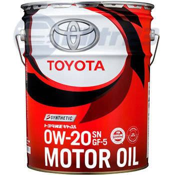 Масло моторное TOYOTA Motor Oil 0W-20 Синтетическое 1 л