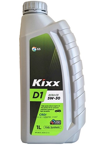 Масло моторное KIXX D1 5W-30  1 л