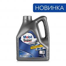 Масло моторное MOBIL Super 2000 5W-30 Полусинтетическое 4 л