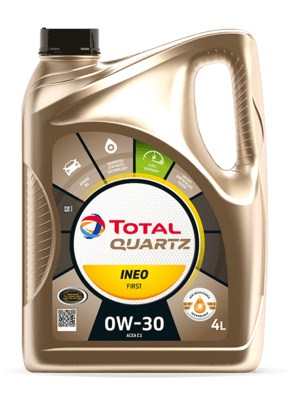 Масло моторное TOTAL Quartz Ineo First 0W-30 Синтетическое 4 л