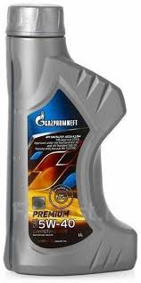 Масло моторное GAZPROMNEFT Premium L 5W-40 Полусинтетическое 1 л