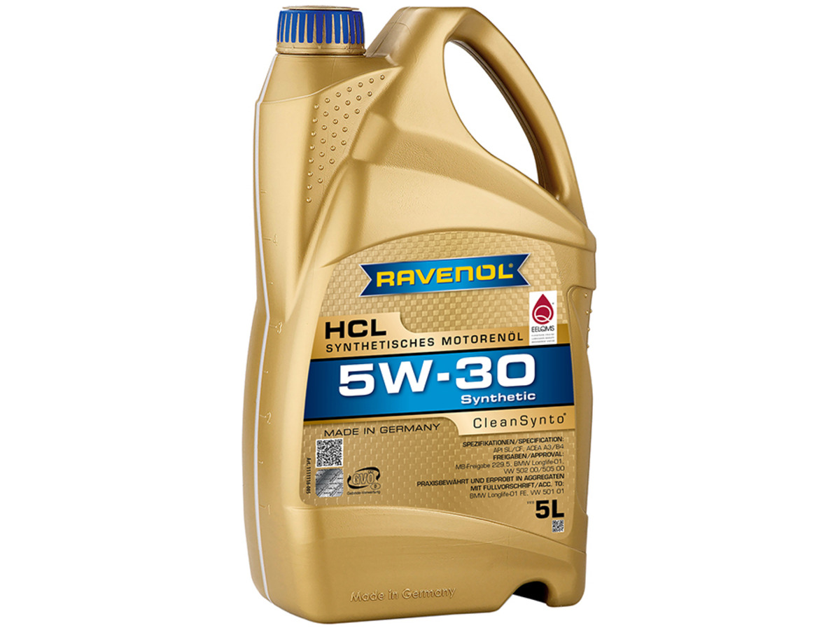 Масло моторное RAVENOL HCL 5W-30 Синтетическое 5 л