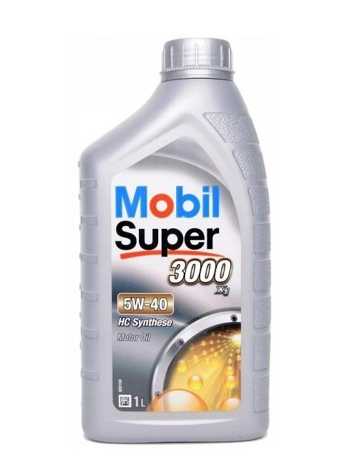Масло моторное MOBIL Super 3000 X1 5W-40 Синтетическое 1 л