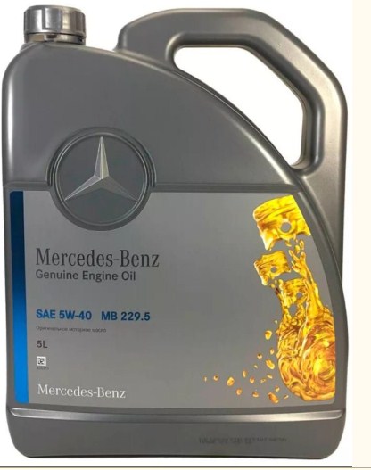 Масло моторное MERCEDES Genuine Motor Oil MB 229.50 5W-40 Синтет