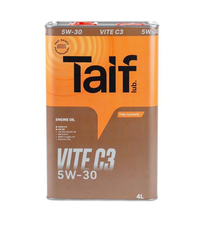 Масло моторное TAIF VITE C3 5W-30 Синтетическое 4 л