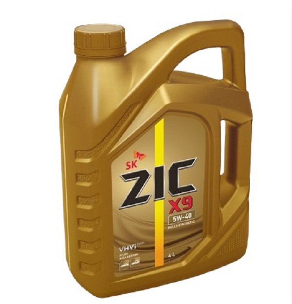 Масло моторное ZIC X9 5W-40 Синтетическое 4 л