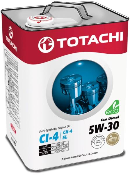 Масло моторное TOTACHI NIRO Eco Diesel 5W-30 Полусинтетическое 6