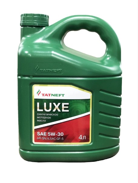 Масло моторное TATNEFT LUXE 5W-30 Синтетическое 4 л