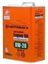 Масло моторное AUTOBACS ENGINE OIL FS 0W-20 Синтетическое 4 л