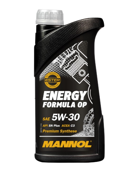 Масло моторное MANNOL 7701 Energy Formula OP 5W-30 Синтетическое