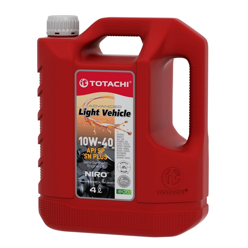 Масло моторное TOTACHI NIRO LV Semi-Synthetic 10W-40 Полусинтети