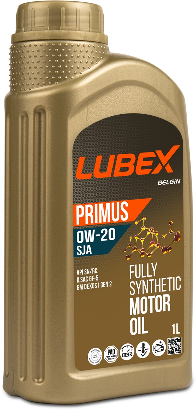 Масло моторное LUBEX Primus SJA 0W-20 Синтетическое 1 л