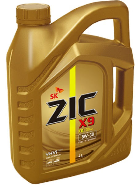 Масло моторное ZIC X9 FE 5W-30 Синтетическое 4 л