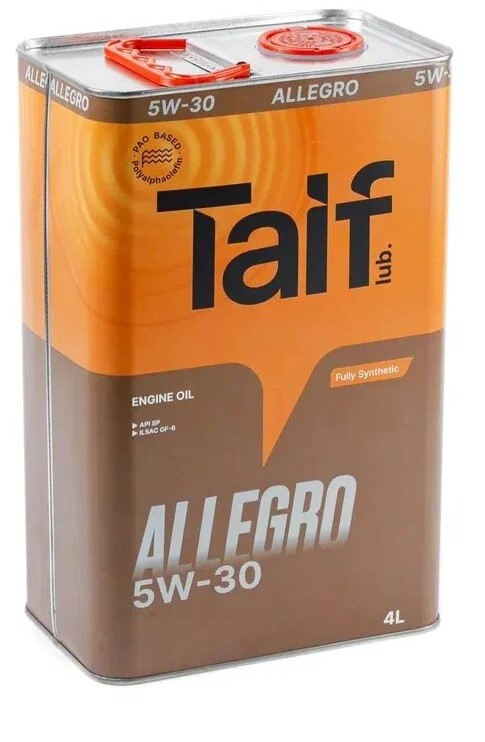 Масло моторное TAIF ALLEGRO 5W-30 Синтетическое 4 л