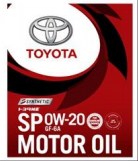 Масло моторное TOYOTA  0W-20 Синтетическое 1 л