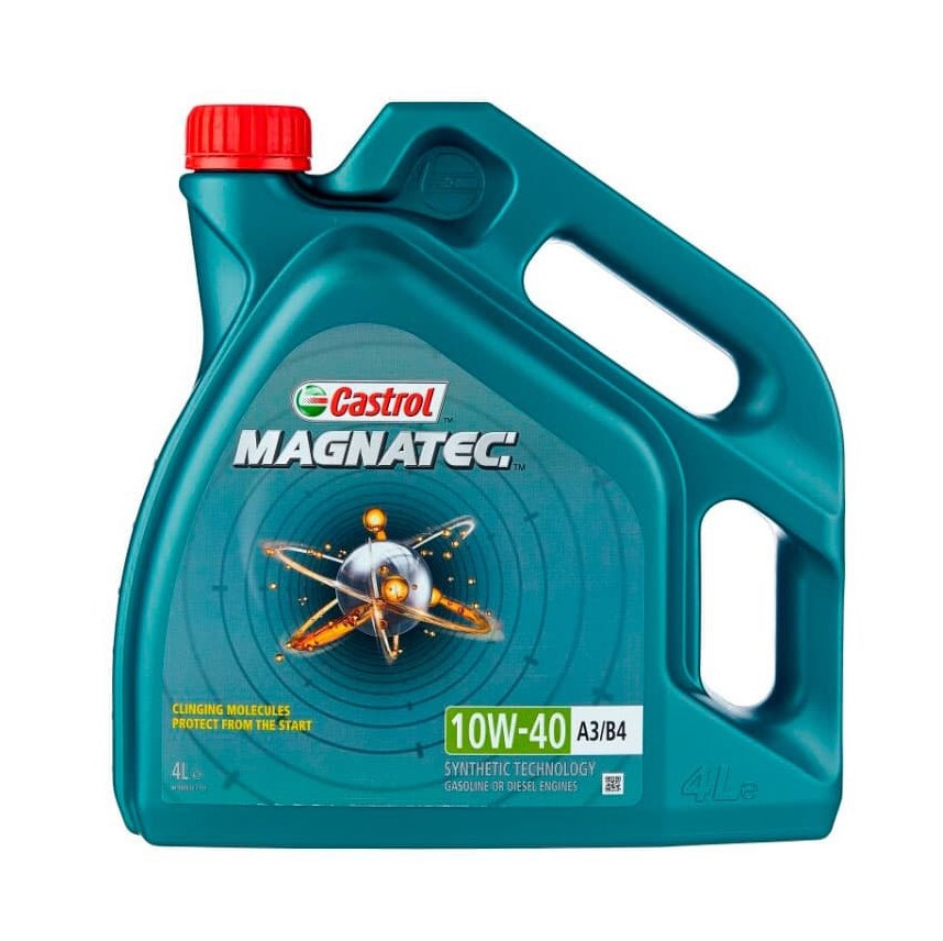Масло моторное CASTROL Magnatec 10W-40 Полусинтетическое 4 л