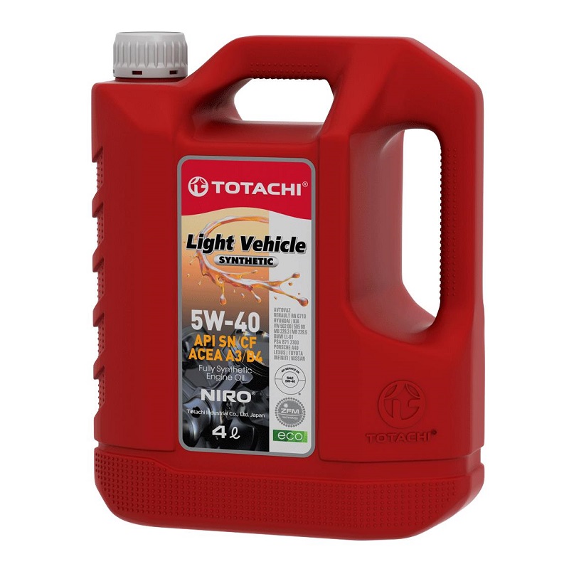 Масло моторное TOTACHI LV Synthetic 5W-40 Синтетическое 4 л