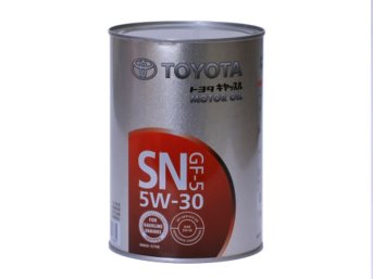 Масло моторное TOYOTA  5W-30 Синтетическое 1 л