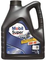 Масло моторное MOBIL Super 2000 5W-40 Полусинтетическое 4 л