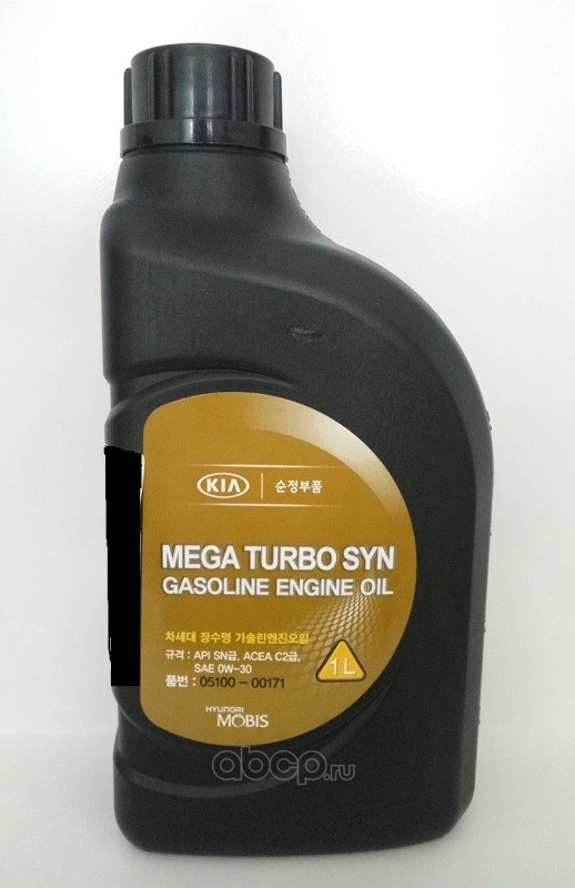 Масло моторное HYUNDAI/KIA Mega Turbo SYN 0W-30 Синтетическое 1 