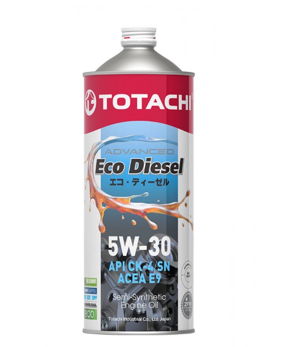 Масло моторное TOTACHI NIRO Eco Diesel 5W-30 Полусинтетическое 1