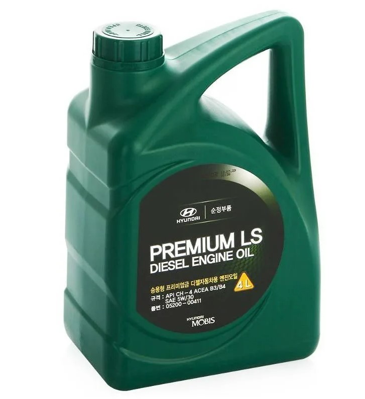 Масло моторное HYUNDAI/KIA Premium LS Diesel 5W-30 Полусинтетиче