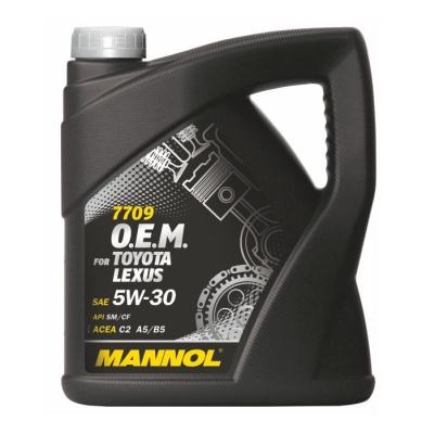Масло моторное MANNOL 7709 O.E.M 5W-30 Синтетическое 4 л