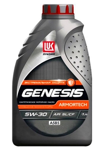 Масло моторное LUKOIL Genesis Armortech 5W-30 Синтетическое 1 л