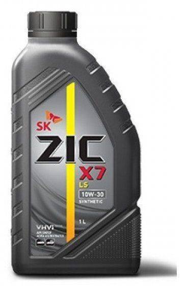 Масло моторное ZIC X7 LS 10W-30 Синтетическое 1 л