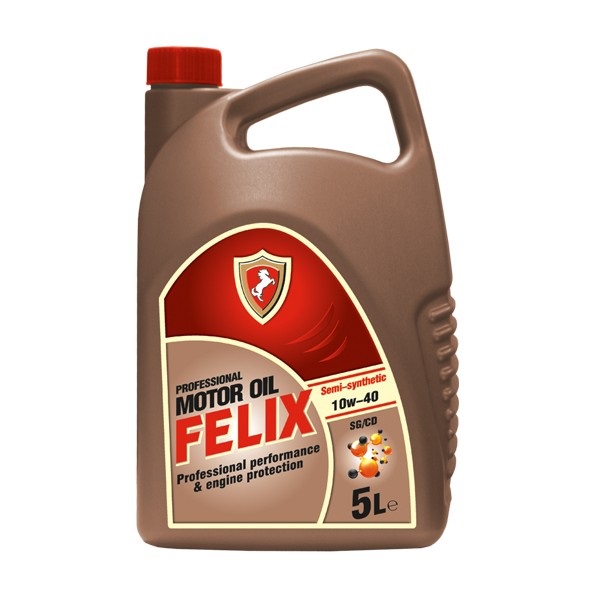 Масло моторное FELIX  10W-40 Полусинтетическое 5 л