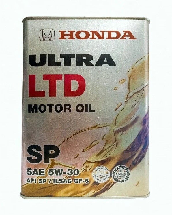 Масло моторное HONDA Ultra LTD 5W-30 Полусинтетическое 4 л