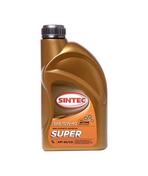 Масло моторное SINTEC Супер 10W-40 Полусинтетическое 1 л